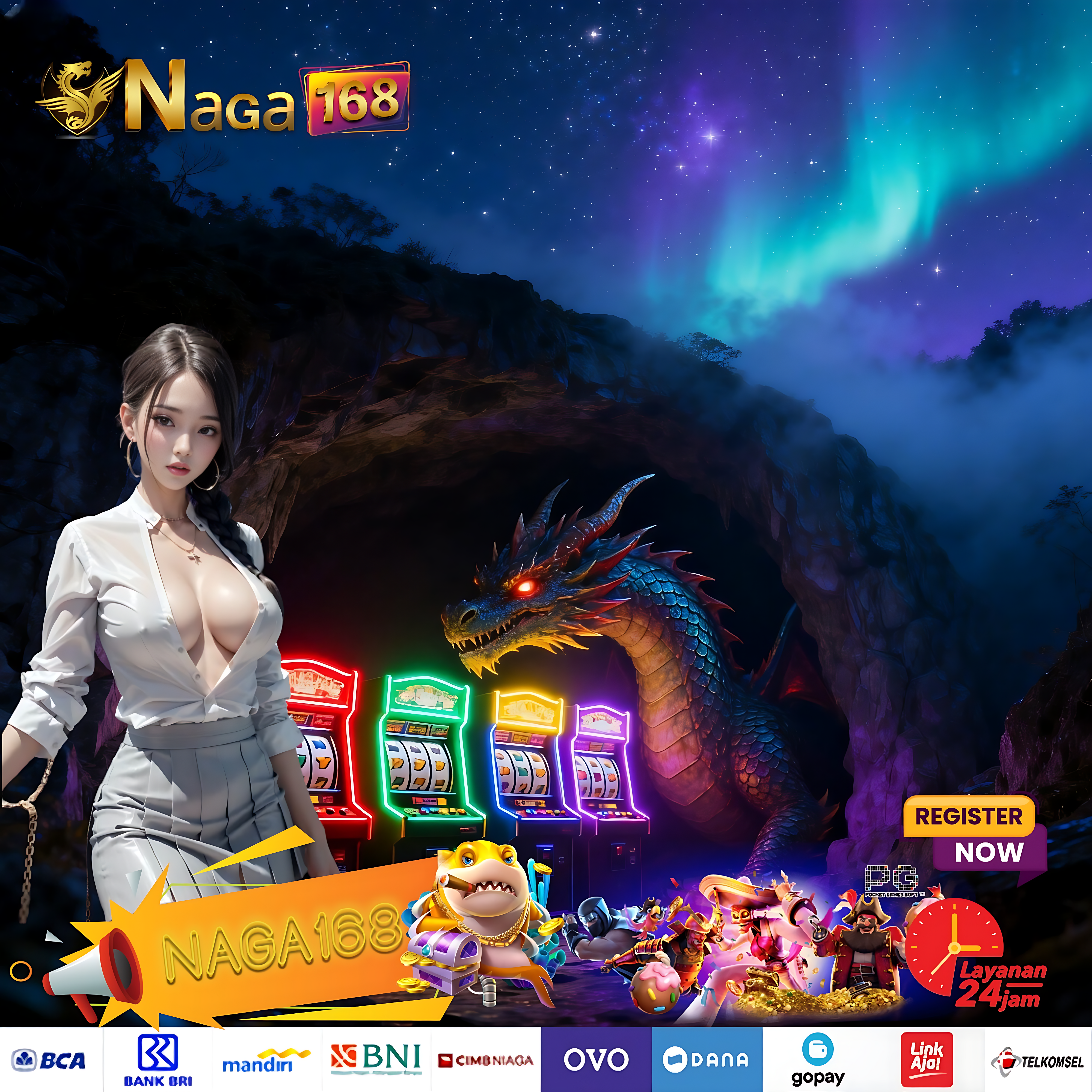 NAGA168 » Tempat Main Naga Slot Paling Aman Peluang Menang Tinggi